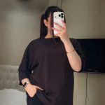 ست تیشرت شلوار نخی