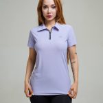 تیشرت زنانه نیم زیپ alo